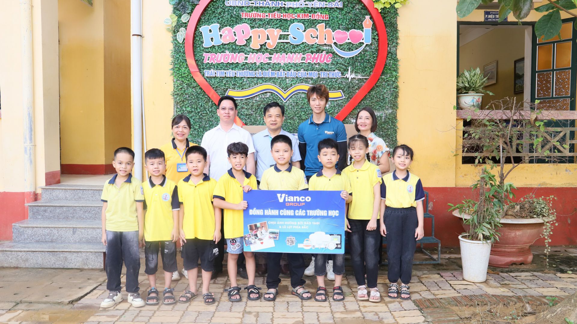 Đồng hành cùng các trường học khắc phục thiệt hại sau bão Yagi & lũ lụt phía Bắc