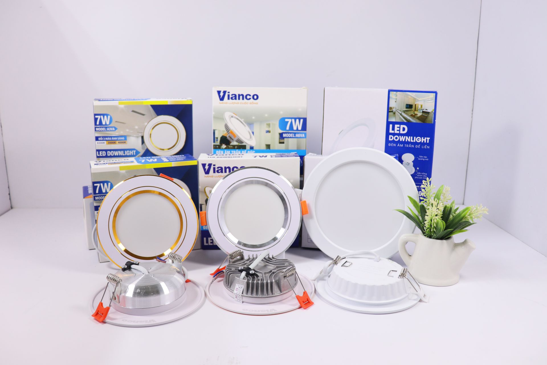 đèn ốp trần vianco